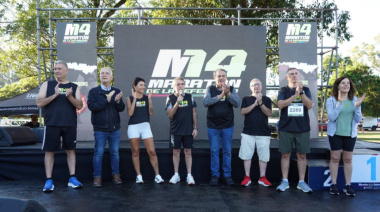 La Plata: Alak y Mayra Mendoza coincidieron en la Maratón de la Defensoría