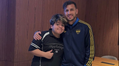 El emotivo mensaje de Dieguito Maradona a Paredes: “Papá desde el cielo estuvo con vos"