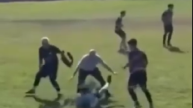 Escándalo en la Liga Amateur Platense: suspendieron a 35 jugadores tras una batalla campal