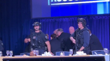 Donald Trump fue evacuado en Washington: detuvieron al sospechoso