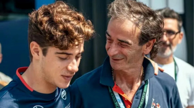 La emoción de Aníbal Colapinto, el papa de Franco tras el Road Show