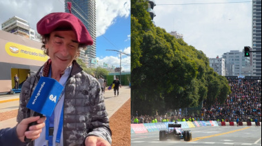 La emoción de Aníbal Colapinto, el papa de Franco tras el Road Show