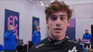 Colapinto en Buenos Aires: Alpine publicó imágenes inéditas del Road Show