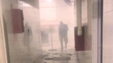 Una secadora se prendió fuego en el Hospital de Niños de La Plata y causó preocupación