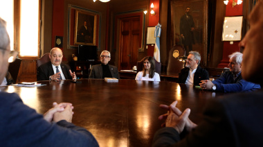 Tauber se reunió con la Federación de Instituciones y llamó a “fortalecer el vínculo con la comunidad”