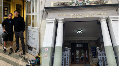 Momo y la comunidad educativa del Albert Thomas encabezaron una jornada solidaria