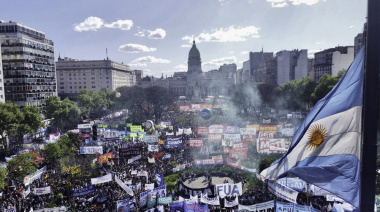 "Yo marcho": la UNLP en su conjunto moviliza a la cuarta Marcha Federal Universitaria