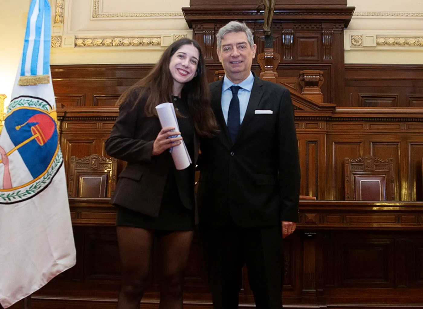 Una egresada de la UNLP fue premiada por la Corte Suprema por su promedio
