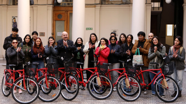 La UNLP entregó nuevas bicicletas gratuitas para estudiantes de La Plata