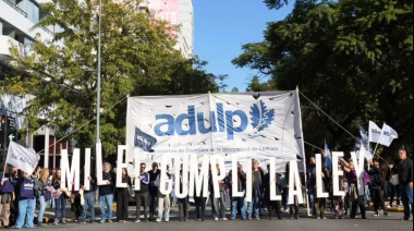 Docentes universitarios anunciaron una semana de paro tras la Marcha Federal Universitaria