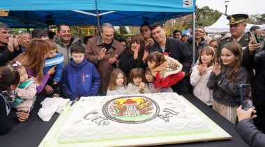 City Bell celebró sus 112 años con shows, feria y un homenaje a Virus