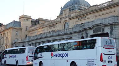 Retiro: dónde para ahora el 195 de Costera Metropolitana rumbo a La Plata