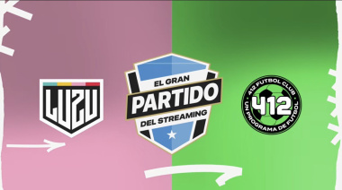 Se enfrentan Luzu vs 412: formaciones y dónde ver el partido entre streamers