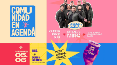 Festival Comunidad enAgenda: música, gastronomía y una noche de fiesta en Meridiano V