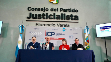 Alak, Pereyra y Watson encabezaron una jornada de formación política en Florencio Varela