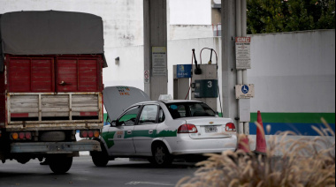 Taxistas protestarán por la falta de GNC con un corte en la bajada de la Autopista La Plata-Buenos Aires