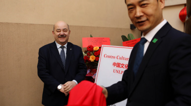 Tauber destacó el vínculo con China en el nuevo espacio de intercambio cultural con la UNLP