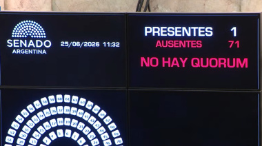 El oficialismo dejó sin quórum al Senado y evitó la interpelación a Manuel Adorni