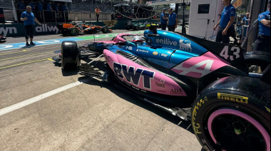 Buen comienzo de Colapinto en Austria: quedó octavo en la FP1 y entre los mejores tiempos