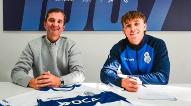 Gimnasia oficializó la renovación de Alexis Steimbach hasta 2028