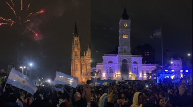 ¡En las buenas y en las malas! La Plata salió a la calle para agradecer a la Scaloneta