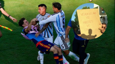 Lamine Yamal se burló de Paredes durante los festejos de España y el video se volvió viral