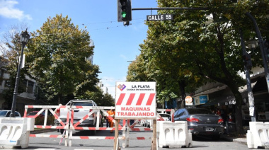 La Plata: qué tramo de avenida 7 estará cortado este lunes desde las 8