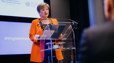 Kristalina Georgieva está en Argentina para auditar el programa con el FMI