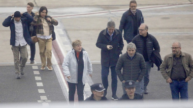 Georgieva llegó a Vaca Muerta junto a Caputo para recorrer un yacimiento clave de YPF