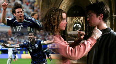 El guiño de Messi a Harry Potter en su despedida de la Selección: la lapicera con el “giratiempo”