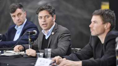 Axel a los industriales: “Hay un plan sistemático de desindustrialización, el objetivo de Milei es quebrarlos a todos ustedes"