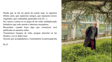 La familia del Indio Solari publicó un comunicado: "Desde que se fue no paran de usarlo"