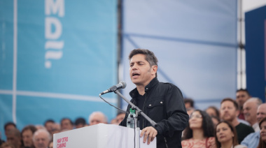 Kicillof: “Está apareciendo la chispa del peronismo que viene a remplazar la bronca”