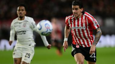 Estudiantes empató 1-1 con Corinthians y la serie se definirá en Brasil