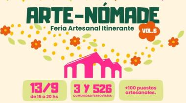 Comunidad Ferroviaria recibe Arte-Nómade: qué habrá este domingo 13 de septiembre