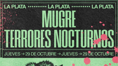 Mugre y Terrores Nocturnos se cruzan en La Plata: la fecha que mueve la escena