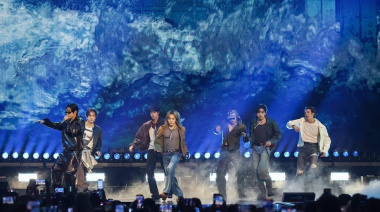 Falta cada vez menos para BTS en La Plata: comenzó el armado del escenario en el Estadio Único
