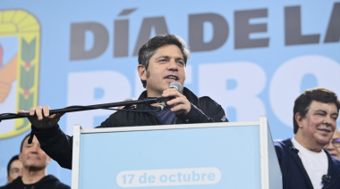 Axel Kicillof en el Día de la Lealtad: "El peronismo va a volver a gobernar la Argentina"