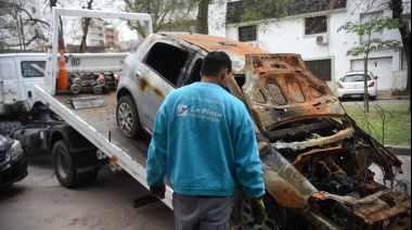 La Plata: retiraron autos abandonados en Tolosa y el casco urbano