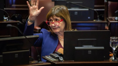 Bullrich en modo candidata: pidió construir gobernabilidad para no depender de la billetera del tesoro norteamericano
