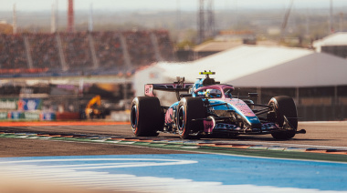 Franco Colapinto abandonó el GP de Estados Unidos tras un choque con Arvid Lindblad