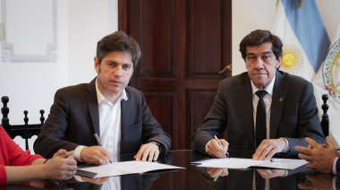 Kicillof y Sadir firmaron un acuerdo de colaboración entre las provincias de Buenos Aires y Jujuy