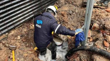 ABSA informó cortes de agua en dos barrios de La Plata por tareas de mantenimiento