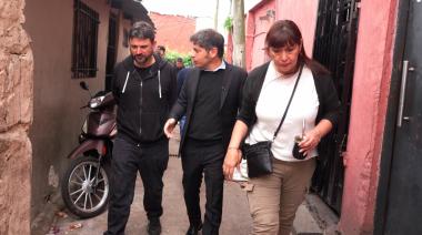 Se profundiza el acercamiento de Kicillof con Grabois: recorrieron juntos La Cava de San Isidro