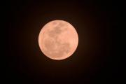 Esta noche: "Super Luna Rosa" en el cielo