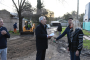 La Plata: Alak puso en marcha un plan de obras para mejorar la infraestructura urbana en El Rincón