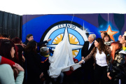 Alak y Sileoni recorrieron una escuela de Los Hornos tras su puesta en valor integral