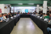 Olmos: con asfalto, iluminación e hidráulica, Alak inició obras estructurales