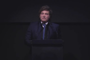 Javier Milei en La Plata: "La Provincia atraviesa un pésimo presente bajo el mandato del pichón de Stalin, Axel Kicillof"