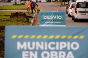 Corte total en diagonal 74: La Plata inicia obras de repavimentación en Plaza Alsina